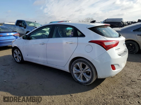 2013 Hyundai Elantra GT with VIN KMHD35LE2DU094812, listed as a Copart auction lot 46815205 with 65,836 mi miles and Clean Title. Bid and sale history available at carsss.com. Image 2.