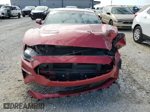 2021 Ford Mustang EcoBoost with VIN 1FA6P8TH8M5150250, listed as a Copart auction lot 38805533 with 23,804 mi miles. Bid and sale history available at carsss.com. Image 5.