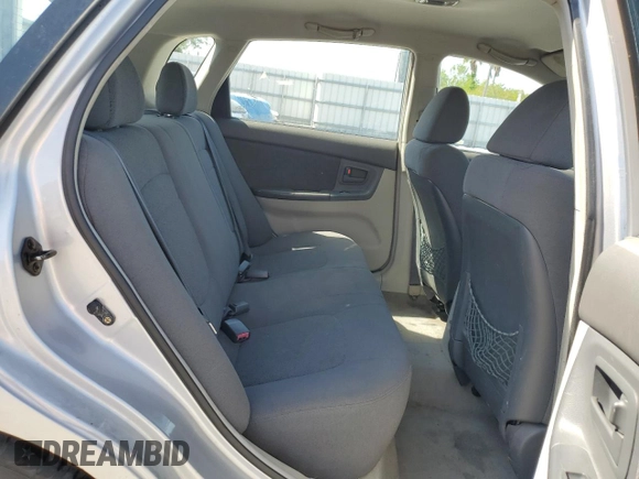 2005 Kia Spectra with VIN KNAFE162155081155, listed as a Copart auction lot 53893255 with 127,937 mi miles and Salvage Title. Bid and sale history available at carsss.com. Image 10.