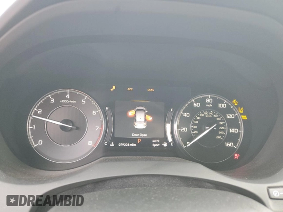 2020 Acura RDX Advance z VIN 5J8TC2H7XLL016471, wystawiony jako Copart lot #60913445 z przebiegiem 79 203 mil mil oraz Szkoda całkowita • Salvage title. Historia ofert i sprzedaży dostępna na DreamBid. Obrazek 9.