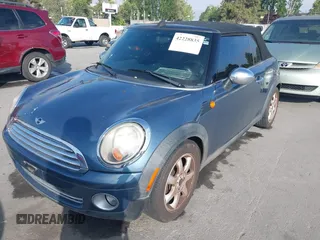 2010 MINI Convertible with VIN WMWMR3C56ATU98301, listed as a IAAI auction lot 42228835 with 117,325 mi miles and . Bid and sale history available at DreamBid. Image 6.