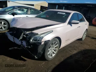 2014 Cadillac CTS Sedan RWD with VIN 1G6AP5SX2E0141511, listed as a Copart auction lot 85970664 with 157,412 mi miles and Salvage Title. Bid and sale history available at carsss.com. Image 1.