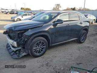 2022 Lexus NX with VIN 2T2ADCEZ2NC002388, listed as a Copart auction lot 82805684 with 17,938 mi miles and Salvage Title. Bid and sale history available at carsss.com. Image 1.
