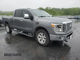 2016 Nissan Titan SL with VIN 1N6BA1F48GN511567, listed as a Copart auction lot 57864775 with 141,545 mi miles and Salvage title. Bid and sale history available at DreamBid. Image 4.