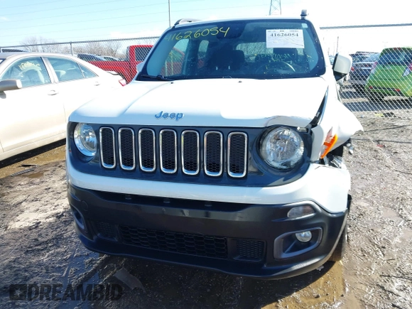 2015 Jeep Renegade Latitude with VIN ZACCJBBT3FPB39944, listed as a IAAI auction lot 41626054 with 115,802 mi miles and . Bid and sale history available at DreamBid. Image 12.