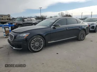 2020 Kia K900 z VIN KNAS24J68L6021495, wystawiony jako Copart lot #89001435 z przebiegiem 27 678 mil mil oraz Szkoda całkowita • Salvage title. Historia ofert i sprzedaży dostępna na DreamBid. Obrazek 1.