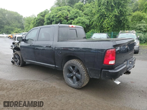 2018 Ram 1500 Big Horn z VIN 1C6RR7LT0JS338555, wystawiony jako Copart lot #62467725 z przebiegiem 102 212 mil mil oraz Szkoda całkowita • Salvage title. Historia ofert i sprzedaży dostępna na DreamBid. Obrazek 2.