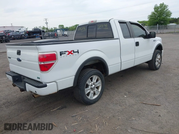 2010 Ford F-150 XL with VIN 1FTFX1EV2AFD40281, listed as a IAAI auction lot 42131196 with 169,058 mi miles. Bid and sale history available at carsss.com. Image 4.