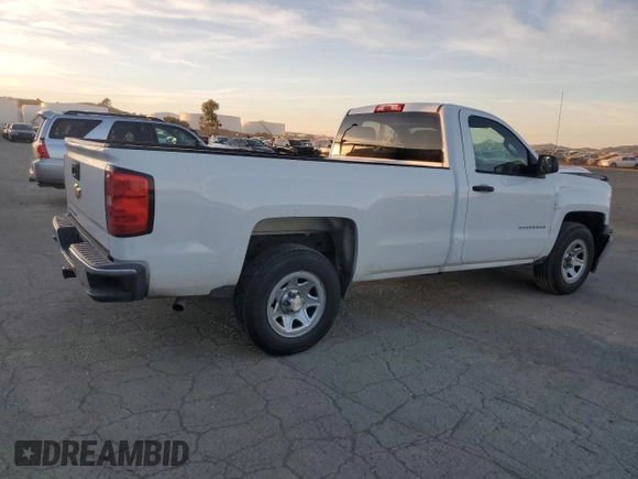 2014 Chevrolet Silverado 1500 Work Truck with VIN 1GCNCPECXEZ297435, listed as a Copart auction lot 88464335 with 126,235 mi miles and Salvage Title. Bid and sale history available at carsss.com. Image 3.