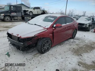 2018 Hyundai Elantra Sport с VIN KMHD04LB3JU474892, выставлен на аукционе Copart как лот 54906365 с пробегом Не указан миль и Чистый • Clean title. История ставок и продаж доступна на DreamBid. Изображение 1.