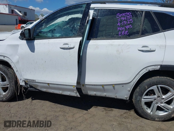 2018 GMC Terrain SLE z VIN 3GKALTEV5JL361752, wystawiony jako IAAI lot #42040941 z przebiegiem 102 731 mil mil oraz . Historia ofert i sprzedaży dostępna na DreamBid. Obrazek 14.