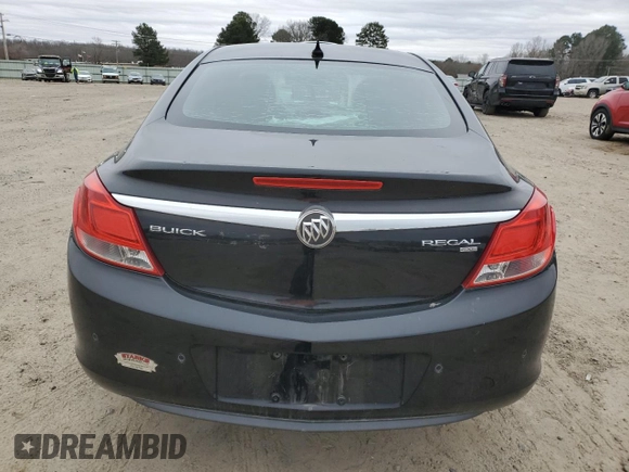 2011 Buick Regal CXL RL4 with VIN 2G4GS5EC0B9193246, listed as a Copart auction lot 44572485 with 135,646 mi miles and Clean title. Bid and sale history available at DreamBid. Image 6.