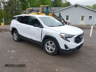2018 GMC Terrain SLE z VIN 3GKALTEV6JL355782, wystawiony jako IAAI lot #42180344 z przebiegiem 109 364 mil mil oraz . Historia ofert i sprzedaży dostępna na DreamBid. Obrazek 1.