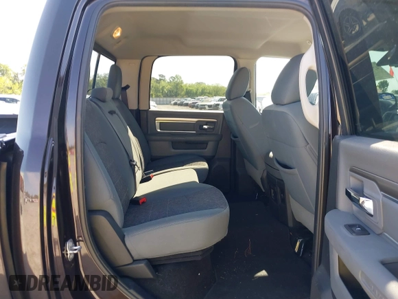 2017 Ram 1500 Big Horn with VIN 3C6RR6LT2HG604668, listed as a IAAI auction lot 42005795 with 188,227 mi miles and . Bid and sale history available at DreamBid. Image 8.