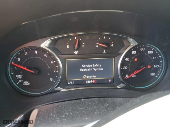 2023 Chevrolet Equinox LT with VIN 3GNAXUEG6PL272909, listed as a Copart auction lot 49807995 with 18,694 mi miles and Salvage Title. Bid and sale history available at carsss.com. Image 9.