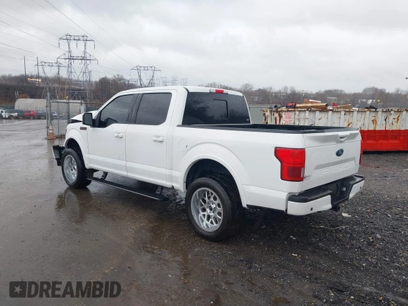 2019 Ford F-150 XL with VIN 1FTEW1E58KFC00154, listed as a IAAI auction lot 41051975 with 57,746 mi miles and . Bid and sale history available at DreamBid. Image 3.