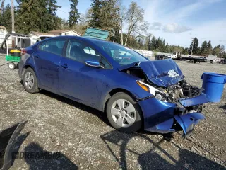 2017 Kia Forte LX with VIN 3KPFK4A78HE128822, listed as a Copart auction lot 52456895 with 0 mi miles and Salvage Title. Bid and sale history available at carsss.com. Image 4.