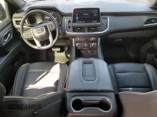2021 GMC Yukon SLT with VIN 1GKS2BKD7MR199116, listed as a Copart auction lot 45635135 with 58,069 mi miles and Salvage Title. Bid and sale history available at carsss.com. Image 8.