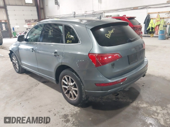 2012 Audi Q5 Premium Plus with VIN WA1LFAFP6CA129648, listed as a IAAI auction lot 42363980 with 91,943 mi miles and . Bid and sale history available at DreamBid. Image 3.