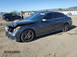 2016 Mercedes-Benz E-Class E 350 Sport with VIN WDDHF5KB2GB214408, listed as a Copart auction lot 48534905 with 125,325 mi miles and Salvage Title. Bid and sale history available at carsss.com. Image 1.
