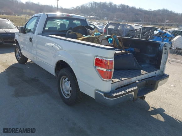 2012 Ford F-150 XL with VIN 1FTNF1CT0CKE14937, listed as a IAAI auction lot 41767652 with 1 mi miles. Bid and sale history available at carsss.com. Image 3.