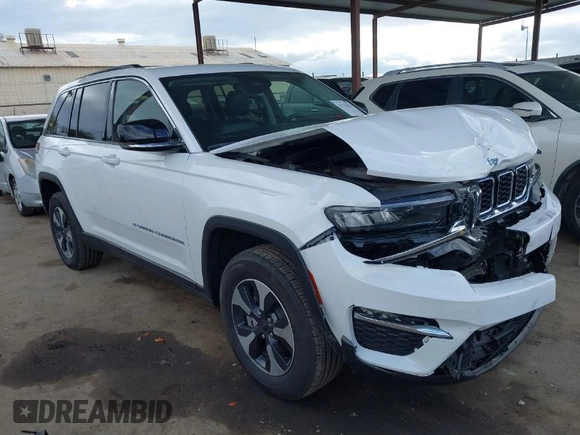 2023 Jeep Grand Cherokee with VIN 1C4RJYB60PC650900, listed as a IAAI auction lot 41773825 with 19,243 mi miles and . Bid and sale history available at DreamBid. Image 1.