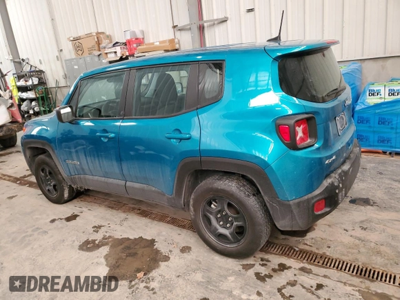 2022 Jeep Renegade Sport with VIN ZACNJDA11NPN65003, listed as a Copart auction lot 45895355 with 45,247 mi miles and Clean title. Bid and sale history available at DreamBid. Image 2.