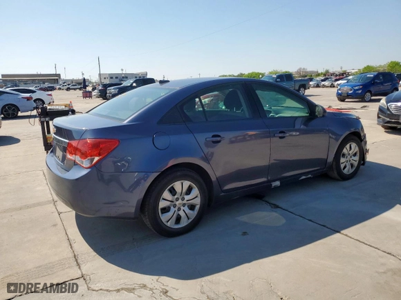 2013 Chevrolet Cruze LS with VIN 1G1PA5SH5D7293928, listed as a Copart auction lot 52343865 with 125,228 mi miles and Clean Title. Bid and sale history available at carsss.com. Image 3.