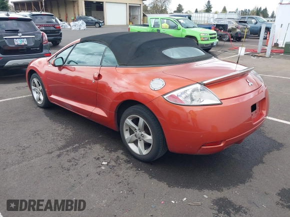 2007 Mitsubishi Eclipse GS with VIN 4A3AL25F97E055304, listed as a IAAI auction lot 41911604 with 139,943 mi miles and . Bid and sale history available at DreamBid. Image 3.