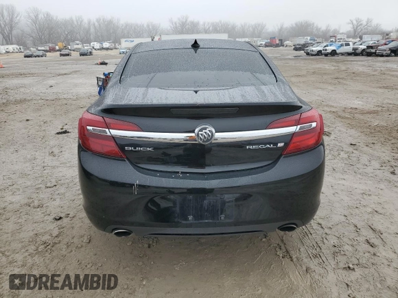2016 Buick Regal with VIN 2G4GK5EX7G9161727, listed as a Copart auction lot 43377815 with 110,447 mi miles and Salvage title. Bid and sale history available at DreamBid. Image 6.