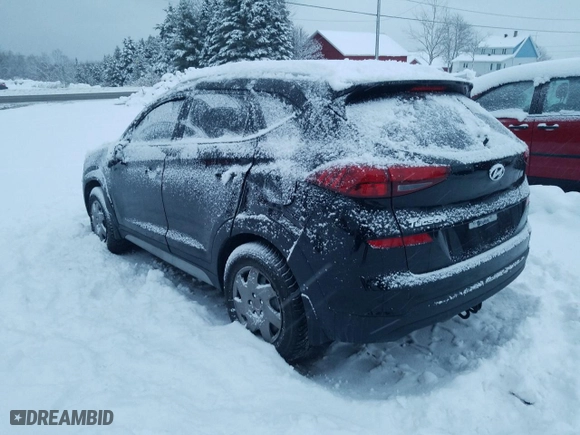 2019 Hyundai Tucson Value with VIN KM8J33A46KU999925, listed as a Copart auction lot 81634934 with 105,400 mi miles and Salvage Title. Bid and sale history available at carsss.com. Image 2.