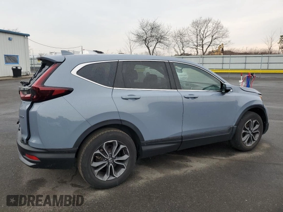 2022 Honda CR-V EX z VIN 5J6RW2H52NA009411, wystawiony jako Copart lot #52575195 z przebiegiem 20 511 mil mil oraz Szkoda całkowita • Salvage title. Historia ofert i sprzedaży dostępna na DreamBid. Obrazek 3.