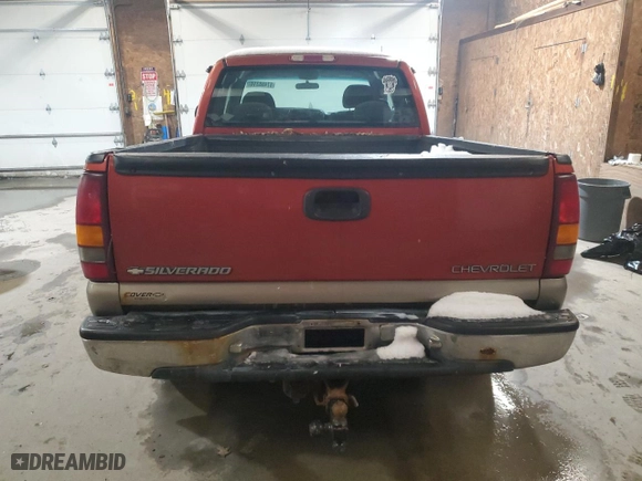 2001 Chevrolet Silverado 1500 LT with VIN 1GCEK19T91E110410, listed as a Copart auction lot 87488314 with 146,989 mi miles and Clean Title. Bid and sale history available at carsss.com. Image 6.