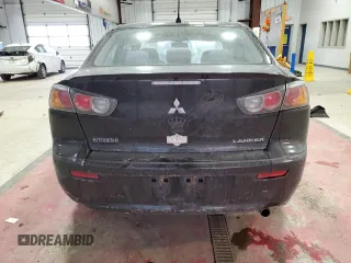 2010 Mitsubishi Lancer DE with VIN JA32U1FU5AU017835, listed as a Copart auction lot 87632195 with 122,600 mi miles and Salvage Title. Bid and sale history available at carsss.com. Image 6.