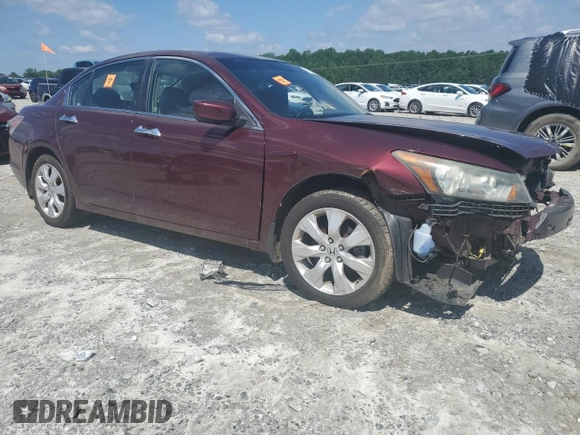 2008 Honda Accord EX-L z VIN 1HGCP36878A041689, wystawiony jako Copart lot #57554655 z przebiegiem Nie podano mil oraz Szkoda całkowita • Salvage title. Historia ofert i sprzedaży dostępna na DreamBid. Obrazek 4.