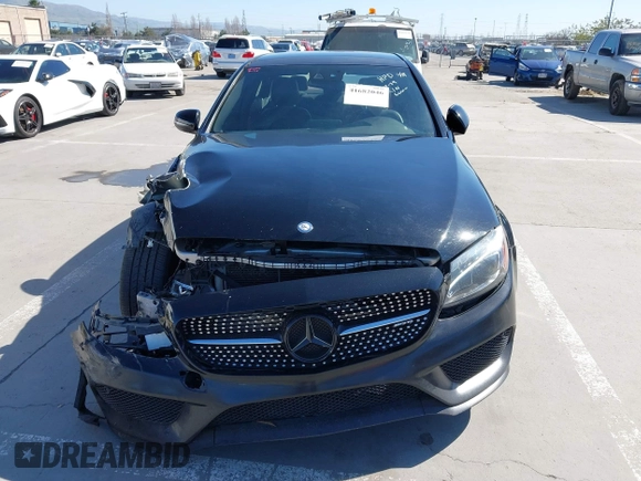 2017 Mercedes-Benz C 43 AMG with VIN 55SWF6EB0HU191825, listed as a IAAI auction lot 41682046 with 146,592 mi miles and . Bid and sale history available at DreamBid. Image 12.