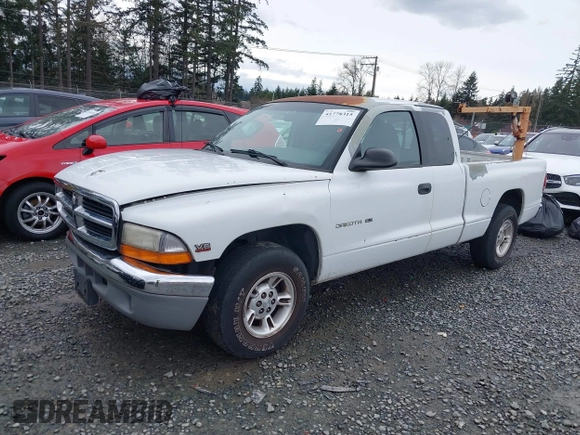 1997 Dodge Dakota with VIN 1B7GL23X8VS159578, listed as a IAAI auction lot 41778315 with 89,750 mi miles. Bid and sale history available at carsss.com. Image 17.