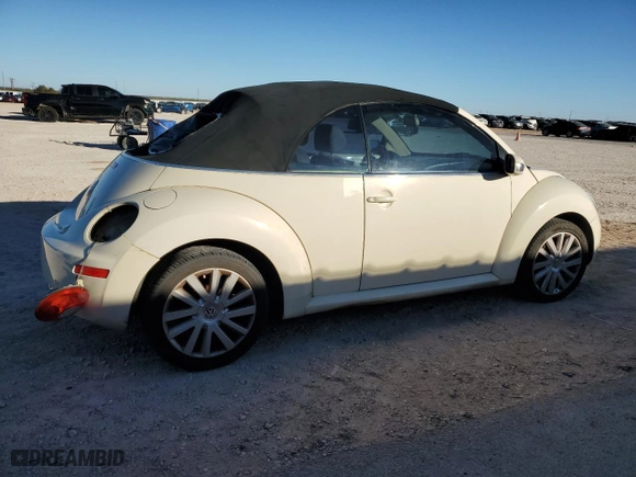 2008 Volkswagen New Beetle Convertible SE with VIN 3VWRG31Y18M417075, listed as a Copart auction lot 80433854 with 112,962 mi miles and Salvage Title. Bid and sale history available at carsss.com. Image 3.