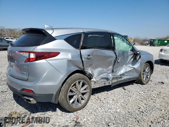 2022 Acura RDX w/Technology Package with VIN 5J8TC2H59NL018746, listed as a Copart auction lot 48667615 with 66,415 mi miles and Salvage Title. Bid and sale history available at carsss.com. Image 3.