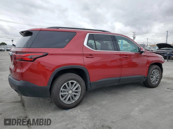 2023 Chevrolet Traverse LT Cloth with VIN 1GNERGKW2PJ315934, listed as a Copart auction lot 53751945 with 4,932 mi miles and Salvage title. Bid and sale history available at DreamBid. Image 3.