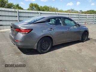 2022 Nissan Sentra S z VIN 3N1AB8BVXNY240341, wystawiony jako Copart lot #55802465 z przebiegiem Nie podano mil oraz Szkoda całkowita • Salvage title. Historia ofert i sprzedaży dostępna na DreamBid. Obrazek 3.