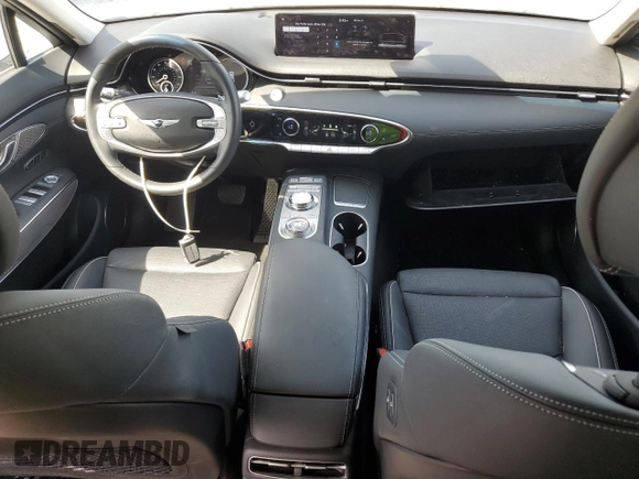 2023 Genesis GV70 2.5T with VIN KMUMADTB5PU135946, listed as a Copart auction lot 50423435 with 11,783 mi miles and Salvage Title. Bid and sale history available at DreamBid. Image 8.
