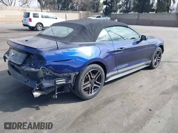 2018 Ford Mustang EcoBoost Premium with VIN 1FATP8UH6J5145514, listed as a IAAI auction lot 41668455 with 79,617 mi miles and . Bid and sale history available at carsss.com. Image 4.