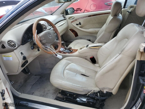 2006 Mercedes-Benz CLK-Class 3.5L with VIN WDBTJ56J66F193301, listed as a Copart auction lot 70311854 with 251,236 mi miles and Clean Title. Bid and sale history available at carsss.com. Image 7.