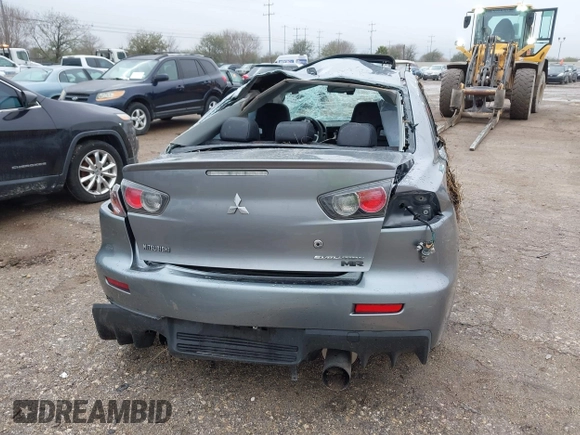 2014 Mitsubishi Lancer Evolution MR with VIN JA32W5FV7EU008165, listed as a IAAI auction lot 41553978 with 49,284 mi miles. Bid and sale history available at carsss.com. Image 16.