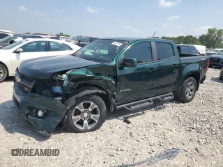 2015 Chevrolet Colorado 4WD Z71 with VIN 1GCGTCE35F1149677, listed as a Copart auction lot 64271015 with 39,671 mi miles and Clean title. Bid and sale history available at DreamBid. Image 1.