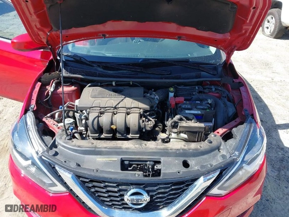 2017 Nissan Sentra SV with VIN 3N1AB7AP8HL664938, listed as a IAAI auction lot 41875816 with 61,822 mi miles. Bid and sale history available at carsss.com. Image 10.