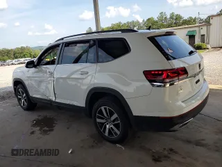 2023 Volkswagen Atlas SE with VIN 1V2DP2CA9PC529158, listed as a Copart auction lot 57512845 with 73,023 mi miles and Salvage title. Bid and sale history available at DreamBid. Image 2.