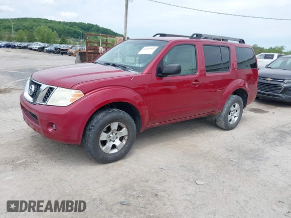 2008 Nissan Pathfinder SE z VIN 5N1AR18B58C654360, wystawiony jako IAAI lot #42353965 z przebiegiem 196 228 mil mil oraz . Historia ofert i sprzedaży dostępna na DreamBid. Obrazek 2.