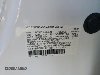 2020 Acura MDX с VIN 5J8YD3H32LL011884, выставлен на аукционе Copart как лот 57127515 с пробегом 90 924 миль миль и На запчасти • Non repairable. История ставок и продаж доступна на DreamBid. Изображение 13.
